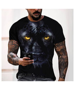  Black Panther T Shirt   Crew Neck - Short Sleeve - Men&#39;s Graphic Print ... - $370.44 MXN