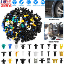 Universal Auto Body Retainer Clips Plastic Fasteners Push Rivets Clips 30 Kinds - £22.37 GBP