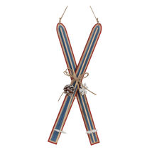 Wood Ski Ornament (Set of 2) - $939.62 MXN