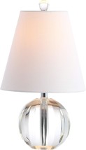 Jonathan Y Jyl2079A Goddard 16&quot; Crystal Ball/Metal Led Table Lamp Glam, Clear - £89.11 GBP