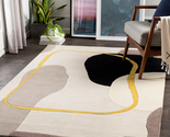 Hand Tufted Leopard Weaving carpet for living room, bedroom, sofa hall s... - $260.00