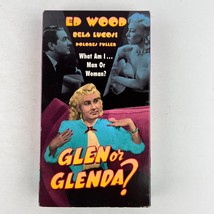 Ed Wood: Glen Or Glenda? VHS Video Tape - $9.89