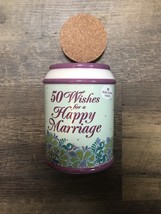 Ganz 50 Wishes for a Happy Marriage Jar Wedding Gift Shower - £8.93 GBP