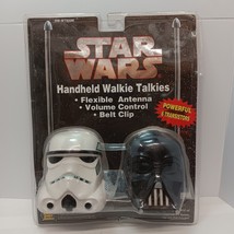 1994 Star Wars Handheld Walkie Talkies Darth Vader &amp; Stormtrooper Sealed - £21.92 GBP