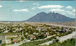 Mexico Aerial View of Monterry N.L. 1960s Postcard T18 - £10.20 GBP