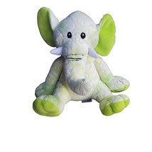 Fiesta Plush Elephant Green Stuffed Animal 8 Inch Kids Toy Animal Gift - £14.56 GBP
