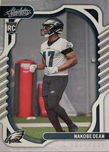 Nakobe Dean 2022 Panini Absolute Football Parallel #187 Eagles  MINT! - $2.21