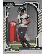 Nakobe Dean 2022 Panini Absolute Football Parallel #187 Eagles  MINT! - $2.21