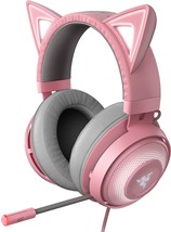 Razer Kraken Kitty Rgb Usb Gaming Headset: Quartz Pink; Thx 7.1 Spatial Surround - £103.87 GBP