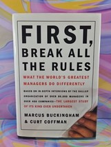 First, Break All the Rules by Marcus Buckingham/Curt Coffman (1999, Hard... - $19.02 MXN