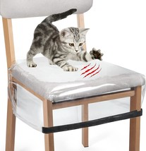 6 Pack Plastic Chair Covers For Dining Room Chairs, Stain,, 20&quot; Standard... - $44.92