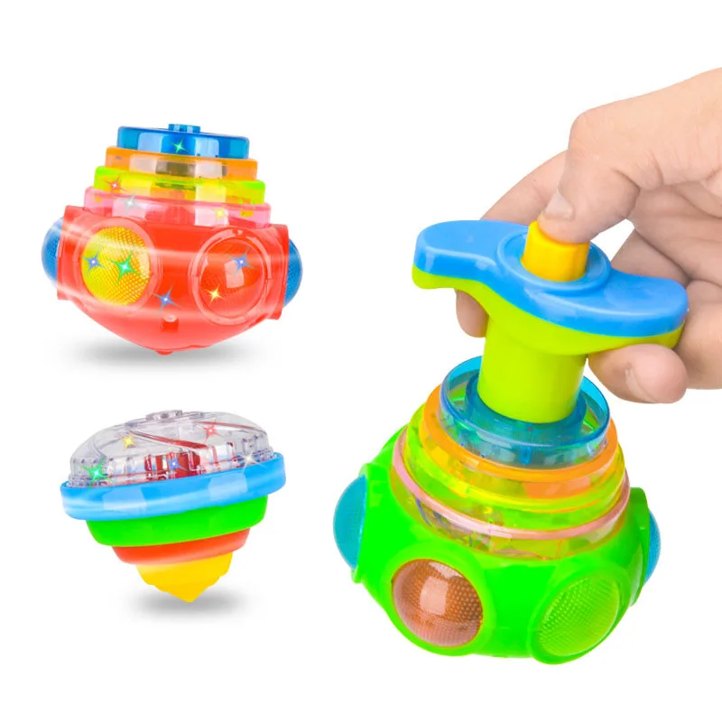 Unleash the Fun with the Mesmerizing UFO Flashing Spinning Top - The Ult... - £9.90 GBP+