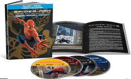 Spider-Man: 3-Movie Collection (Limited Ed. Collection) (Blu-ray) RARELY TOUCHED - £59.14 GBP