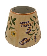 Yankee Candle Ceramic Shade Wildflower Topper Garden 5&quot; High Daisies Blu... - $380.13 MXN