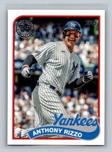 Anthony Rizzo 2024 Topps New York Yankees 1989 Topps Baseball 35th Anniversary - £1.59 GBP
