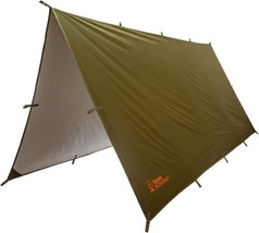 Texas Bushcraft Emergency Camping Tarp, Waterproof 10x10 Emergency Shelt... - £92.06 GBP
