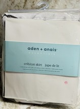 Aden+Anais Essential Crib/Coat Skirt 54x28 Inches - £30.91 GBP