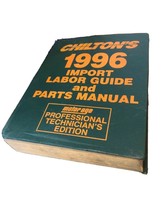 Chilton&#39;s 8836 Import Labor Guide and Parts Manual 1992 - 1996 - £34.95 GBP