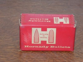 Vintage Hornady Bullets 100 30Cal. Empty Box - $276.80 MXN