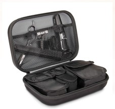 Usa Gear 10 Inch Hard Shell Hair Clipper Case - Hair Trimmer Case, Black - £30.80 GBP