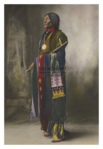 Chief Wolf Robe Cheyenne Native American HAND-TINTED 4X6 Photo - £6.30 GBP