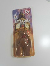 TY Britannia the Bear McDonalds Teenie Beanie Baby with Errors RARE &amp; RETIRED  - £15.58 GBP