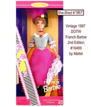 Barbie France - DOTW French Barbie 2nd Edition 16499 Mattel Vintage 1997 Barbie - £31.75 GBP