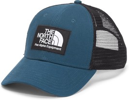 The North Face Unisex Mudder Trucker Hat Monterey Blue Classic Fit One Size - $26.99