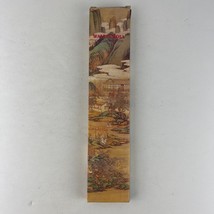 Asian Chinese Wallscroll &quot;Enjoy Chinese Taste&quot; Artist Signed - £31.72 GBP
