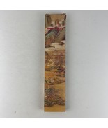 Asian Chinese Wallscroll &quot;Enjoy Chinese Taste&quot; Artist Signed - £31.15 GBP