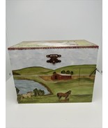 Enchantmints HideAway Horse Music Box 2006 “My Old Kentucky Home” Plays ... - £13.95 GBP