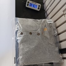 Carhartt K84 HGY Men's Gray Cotton Pocket Short Sleeve Henley Shirt Sz 3XL Tall image 10