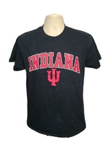 IU Indiana University Adult Medium Black TShirt - £14.24 GBP