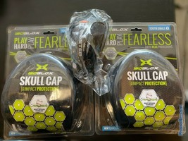 Isoblox Skull Cap Youth Small Lot Of 2 And Protective Moister Cup Size L... - £44.16 GBP