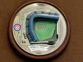 Ernie Banks Chicago Cubs Hof Signed Auto L/E Wrigley Field Stadium Figurine - £272.46 GBP