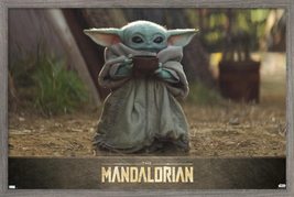 Trends International Star Wars: The Mandalorian - The Child with Soup Wa... - $13.81