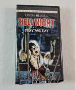 Hell Night (1981) - Horror VHS Tape - Linda Blair Clam Shell Collector&#39;s... - £19.54 GBP