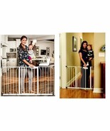 Regalo 1158 Extra Wide Span Walk Through Safety Gate, White, Fits 29&quot; &amp; ... - €68,81 EUR