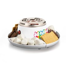Nostalgia Tabletop Indoor Electric S&#39;mores Maker - Smores Kit With Marshmallow R - £54.79 GBP