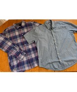 Bundle 2 Shirts Size XL Peter Millar and J.Crew Button Up Collared Plaid - $977.52 MXN