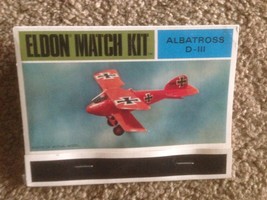 Raro Vintage 1968 Eldon Partita Kit Modello Albatross - $18.80