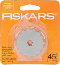 Fiskars Perforating Rotary Blade 45mm  - £21.69 GBP