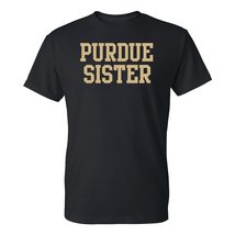 AS15 - Purdue Boilermakers Basic Block Sister T Shirt - 3X-Large - Black - £17.91 GBP