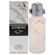 Twice Platinum by Iceberg for Women - 4.2 oz EDT Spray - $28.59