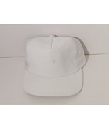 White Baseball Cap Trucker Hat Sportcap Snapback Corduroy Mesh - NEW - $14.84