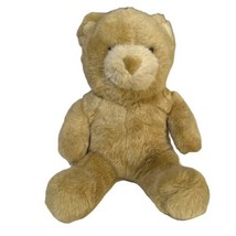 VTG 1997 Build A Bear BAB Workshop Tan Brown 15” Plush Bear Heart Nose Stuffed - £13.21 GBP
