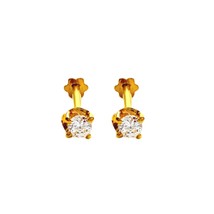 22ct Yellow Gold Children&#39;s Stud Earrings (2.5/3.0mm) - $107.11+
