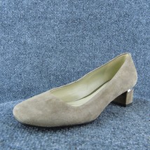 Naturalizer Wanda Women Pump Heel Shoes Brown Suede Size 5.5 Medium - £19.41 GBP