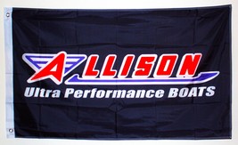 Allison Ultra Performance Boats Flag Banner 3x5ft Mancave, Garage or Shop - £11.79 GBP