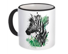 Zebra Chevron  : Gift Mug Wild Animals Wildlife Fauna Safari Species - £12.68 GBP